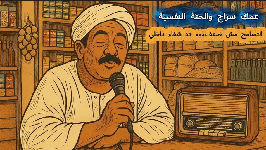 عمك سراج التسامح مش ضعف ...ده شفاء