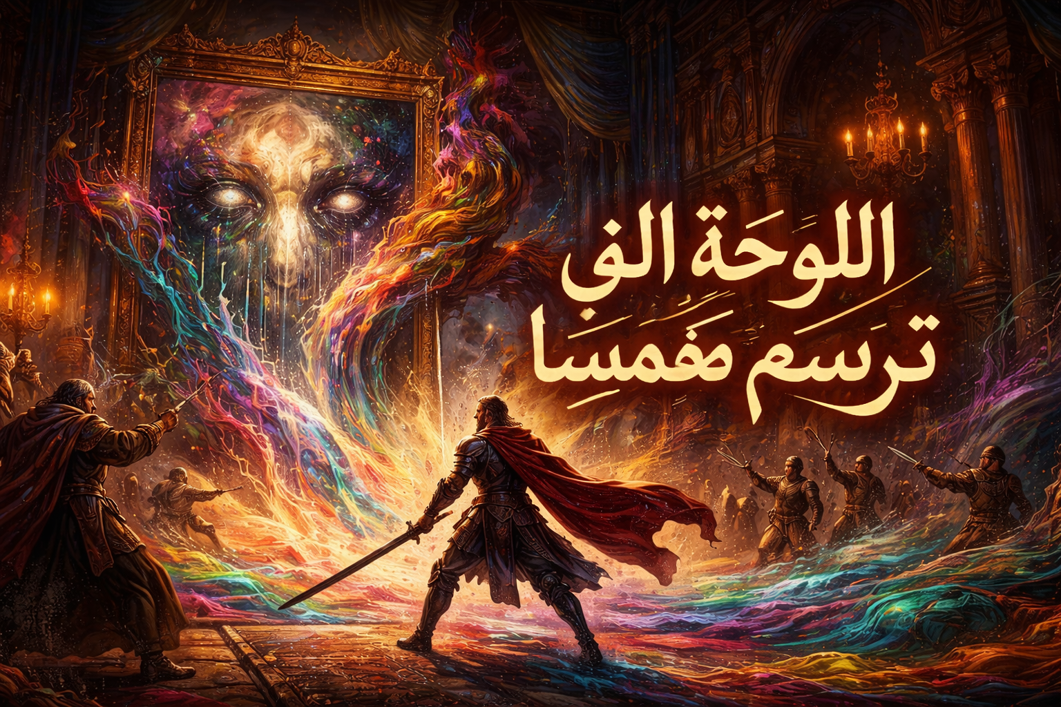 اللوحة التي ترسم نفسها